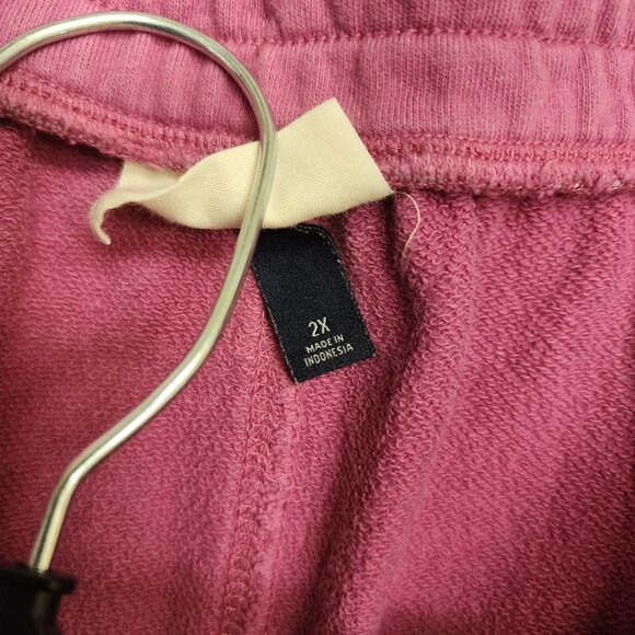 Universal Thread Pink Casual Boxer Sweat Shorts Women's Size 2x XXL - Picture 4 of 8